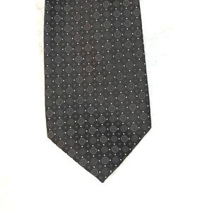 Jos A Bank Black w/small white dot 100% Silk Men’s